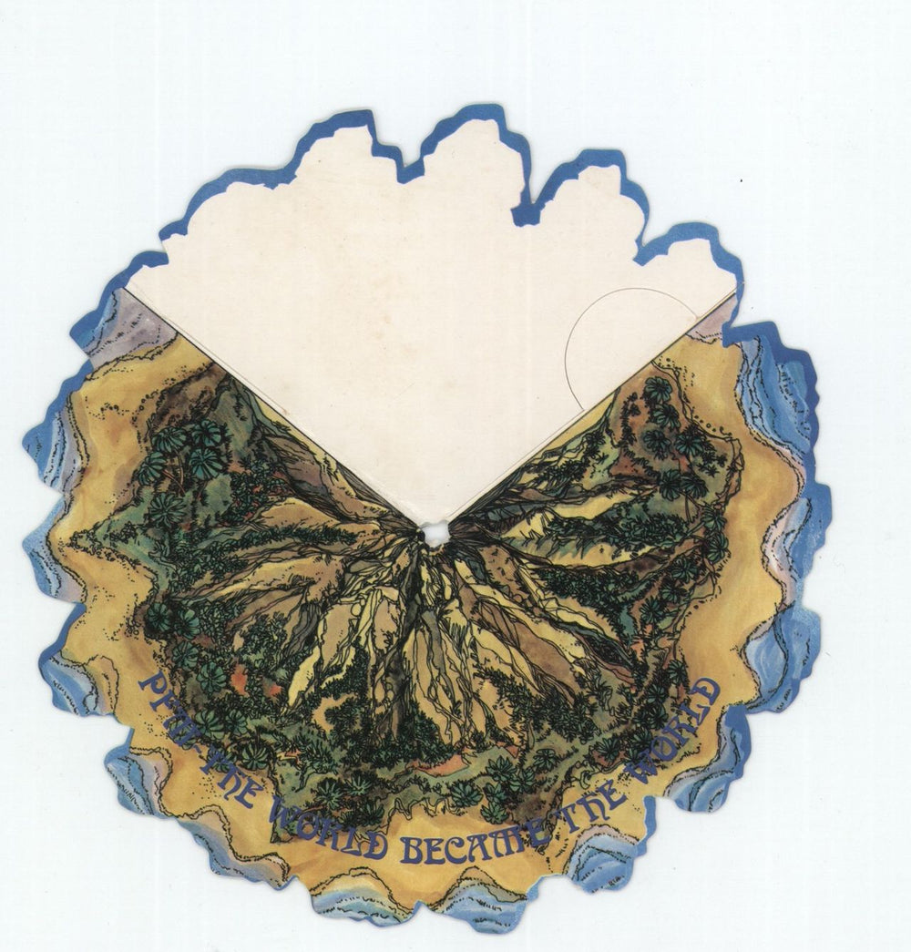 P.F.M. The World Became The World Japanese vinyl LP album (LP record) Deleted