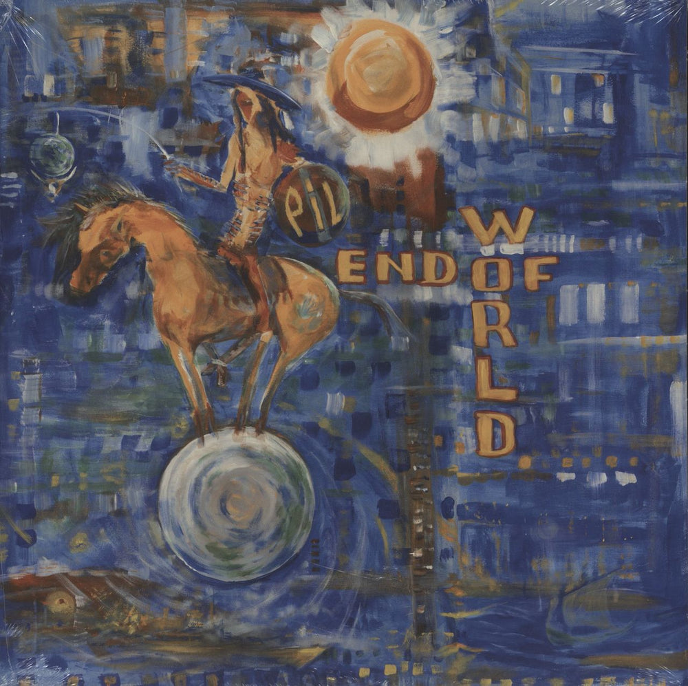 P.I.L. End Of World - Red Vinyl - Sealed UK 2-LP vinyl record set (Double LP Album) PIL009LP