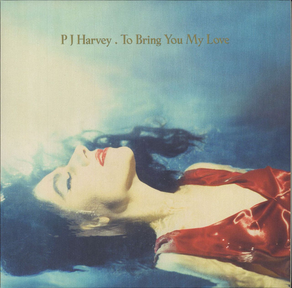 P.J. Harvey To Bring You My Love UK vinyl LP album (LP record) 0896473