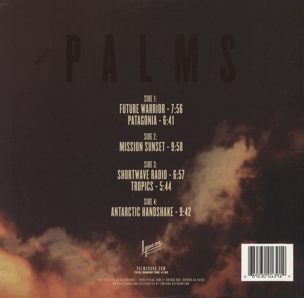 Palms Palms - EX US 2-LP vinyl record set (Double LP Album) 689230013914