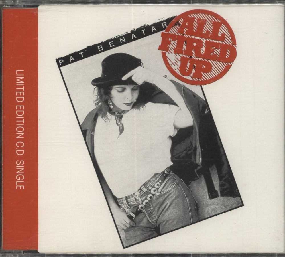 Pat Benatar All Fired Up UK CD single (CD5 / 5") PATCD5