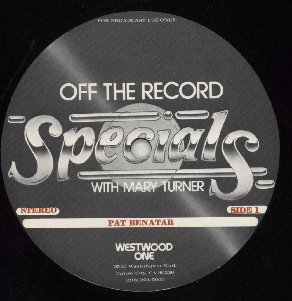 Pat Benatar Off The Record Special US 2-LP vinyl record set (Double LP Album) BEN2LOF850963