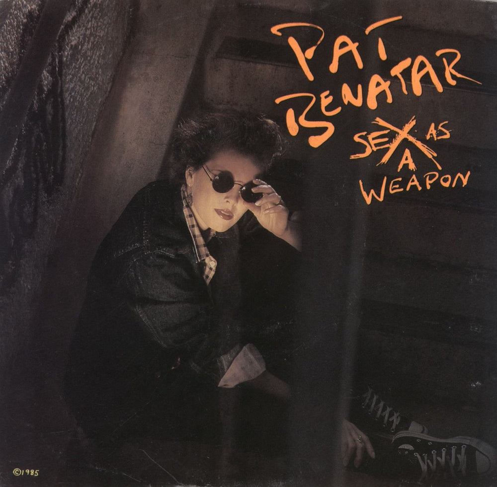 Pat Benatar Sex As A Weapon US 7" vinyl single (7 inch record / 45) VS442927