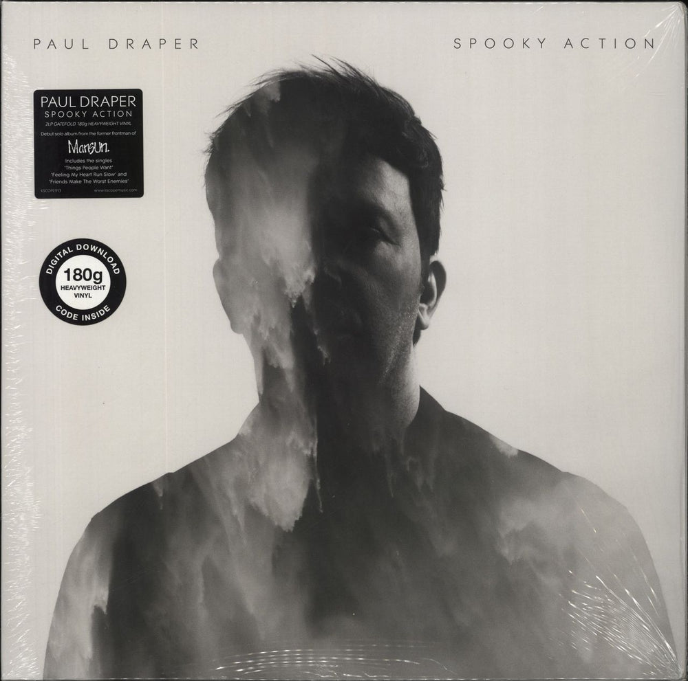 Paul Draper Spooky Action - Shrink UK 2-LP vinyl record set (Double LP Album) KSCOPE913