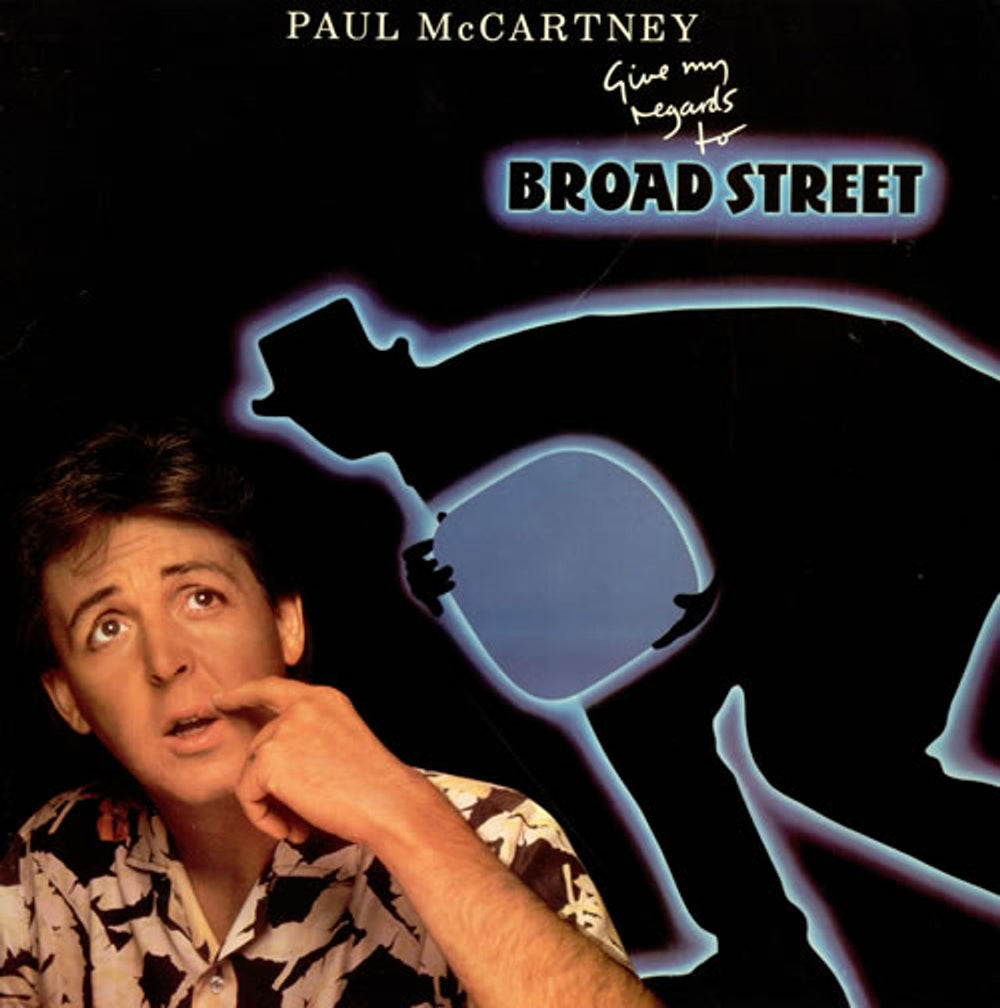 Paul McCartney and Wings Give My Regards To Broad Street - Promo Stamp US vinyl LP album (LP record) SC39613