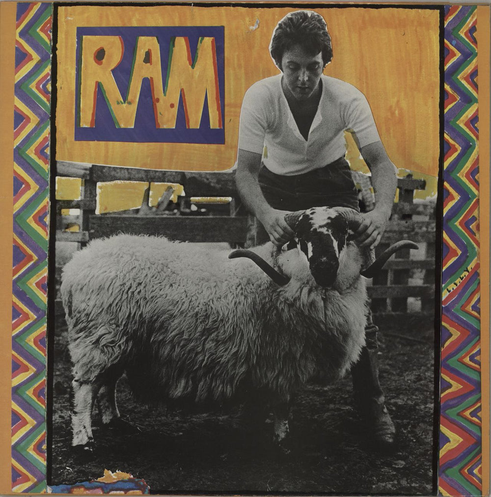 Paul McCartney and Wings Ram - 4th UK vinyl LP album (LP record) PAS10003