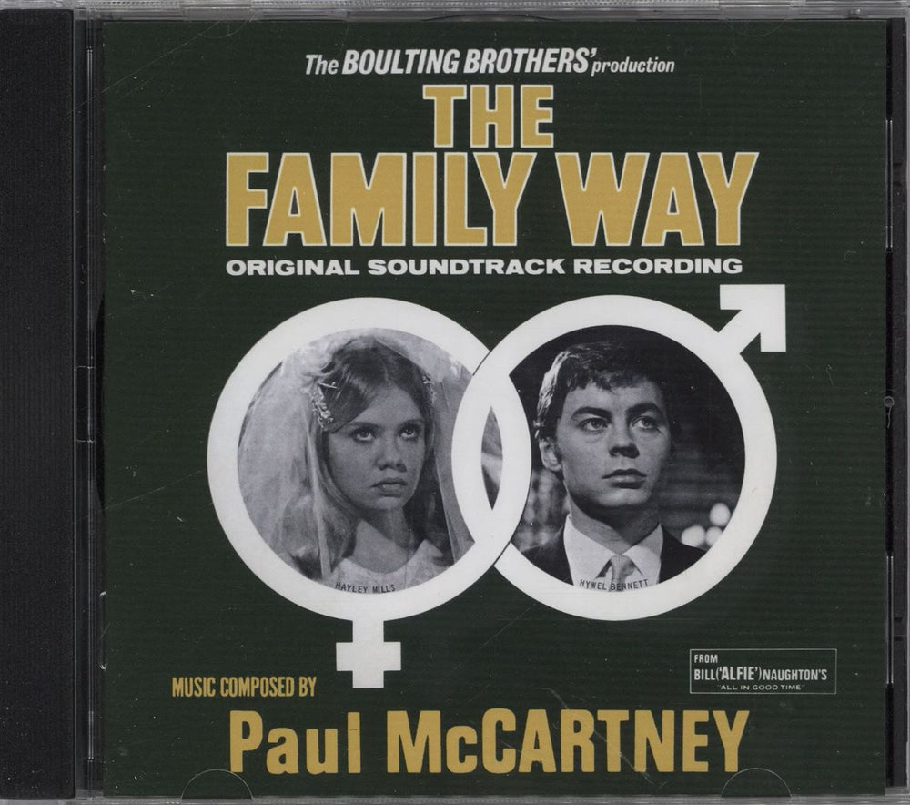 Paul McCartney and Wings The Family Way UK CD album (CDLP) 0030206709520