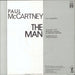 Paul McCartney and Wings The Man (El Hombre) Spanish Promo 7" vinyl single (7 inch record / 45)