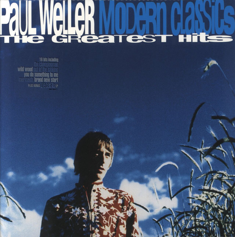 Paul Weller Modern Classics The Greatest Hits + Live Classics UK 2-LP vinyl record set (Double LP Album) 357934-1