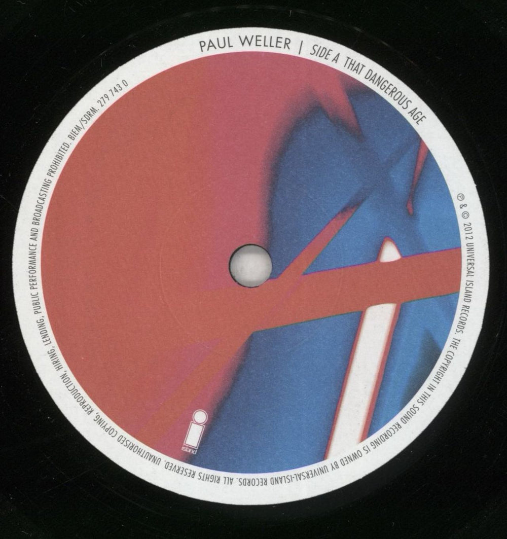 Paul Weller That Dangerous Age UK 7" vinyl single (7 inch record / 45) WEL07TH571693