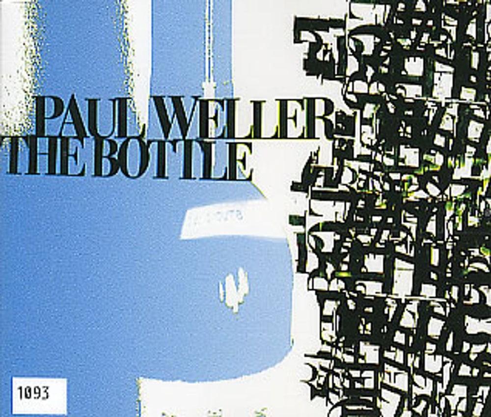 Paul Weller The Bottle - Numbered UK CD single (CD5 / 5") VVR5026913