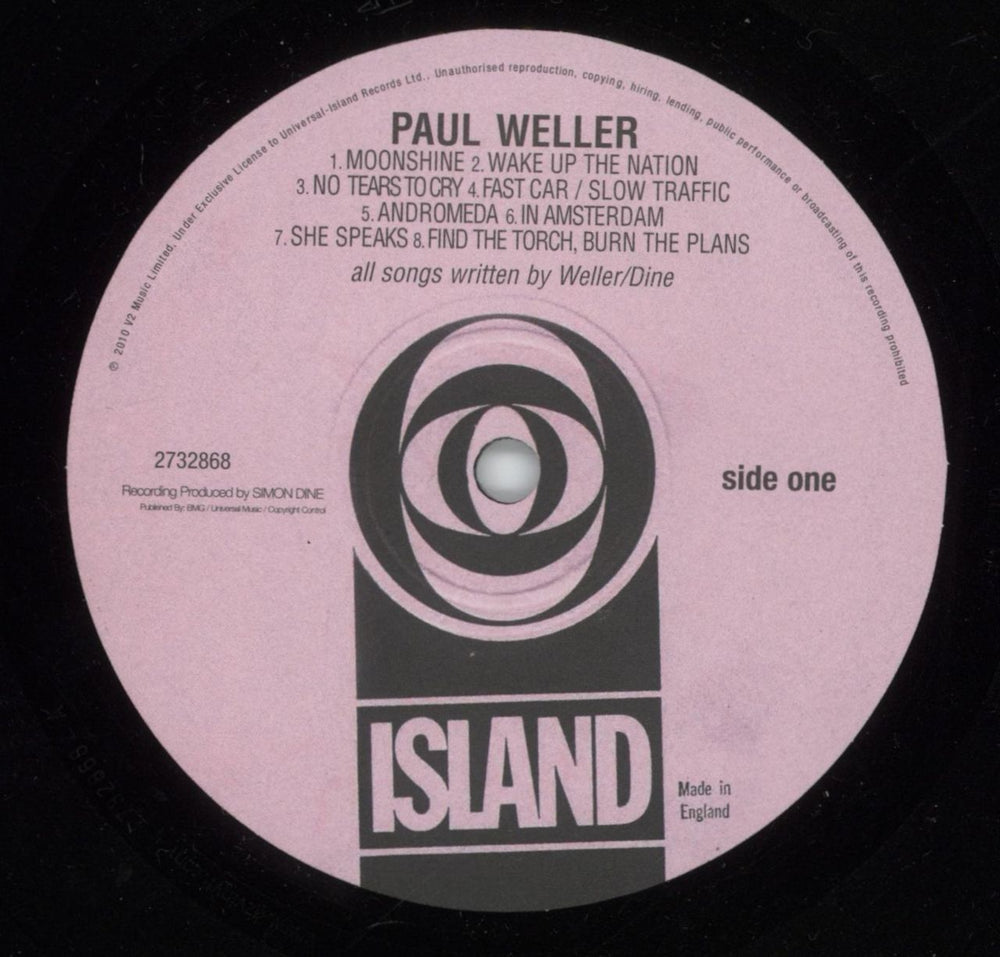 Paul Weller Wake Up The Nation - EX UK vinyl LP album (LP record) WELLPWA878649