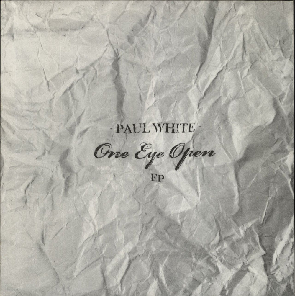 Paul White One Eye Open UK 12" vinyl single (12 inch record / Maxi-single) HAND12002