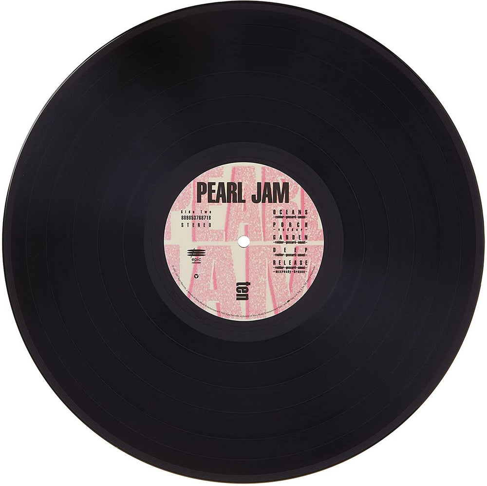 Pearl Jam Ten - Sealed UK vinyl LP album (LP record) 88985376871