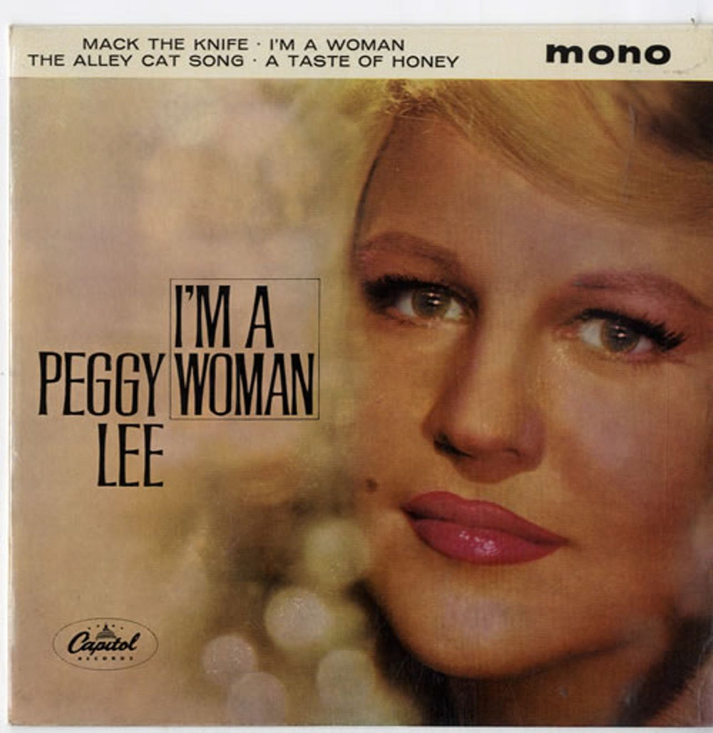 Peggy Lee I'm A Woman EP UK 7" vinyl single (7 inch record / 45) EAP-41857