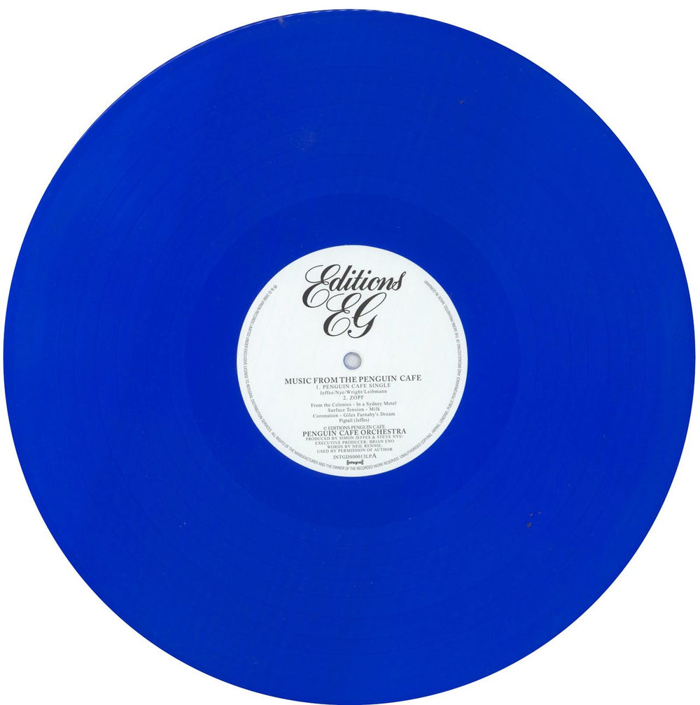 Penguin Cafe Orchestra Music From The Penguin Café German vinyl LP album (LP record) PA4LPMU855582