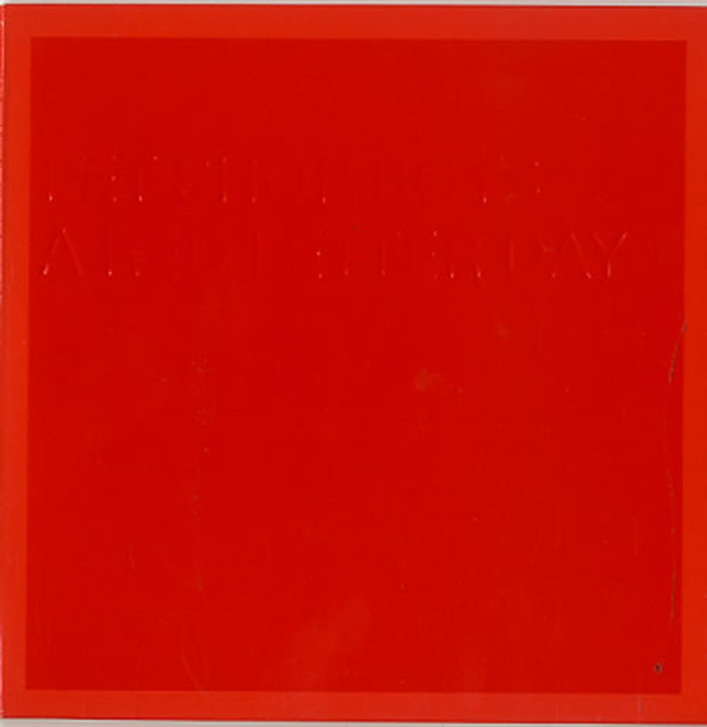 Pet Shop Boys A Red Letter Day - Part 1 & 2 UK 2-CD single set (Double CD single) CDR/S6460
