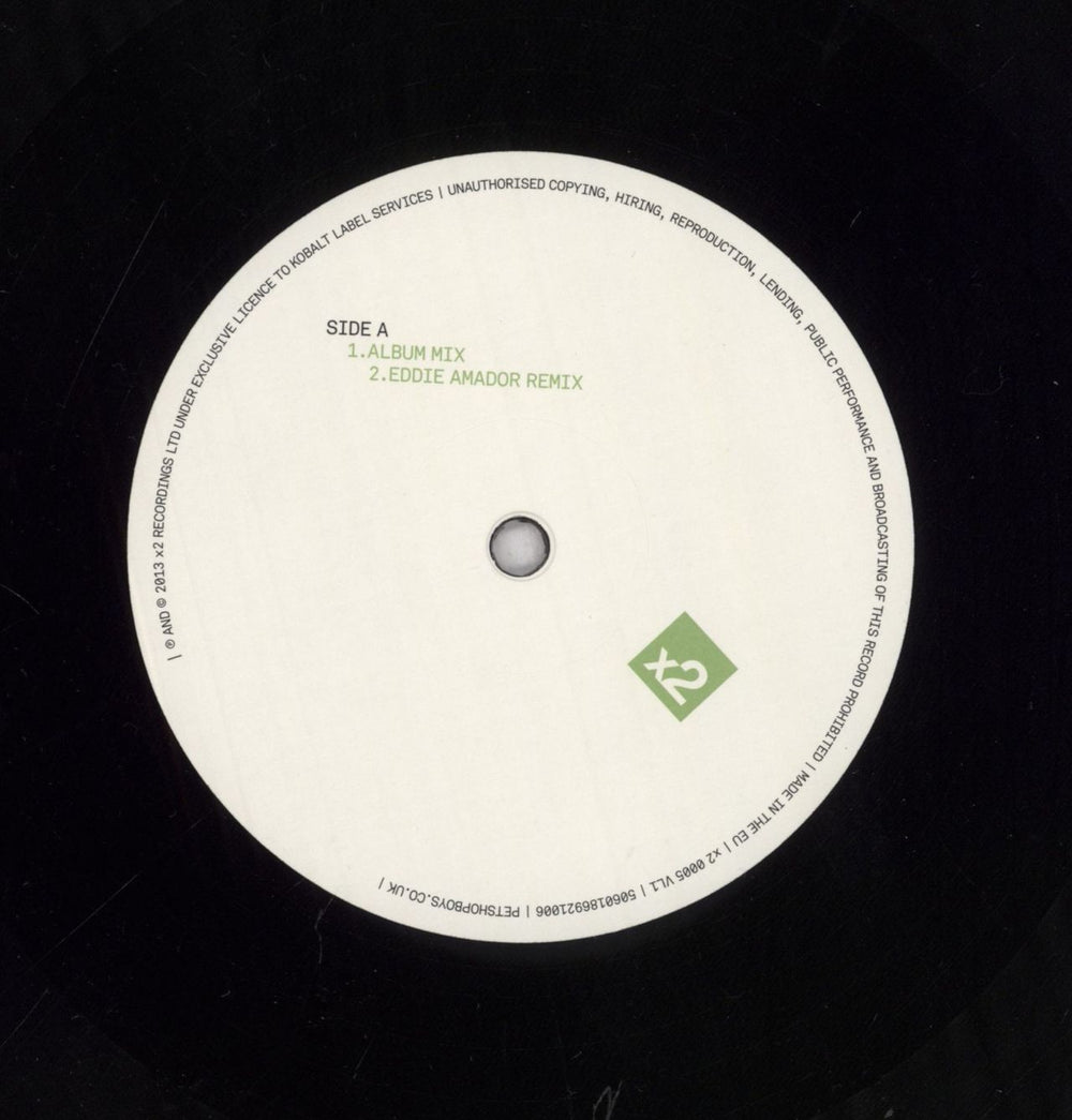 Pet Shop Boys Thursday UK 12" vinyl single (12 inch record / Maxi-single) 5060186921006