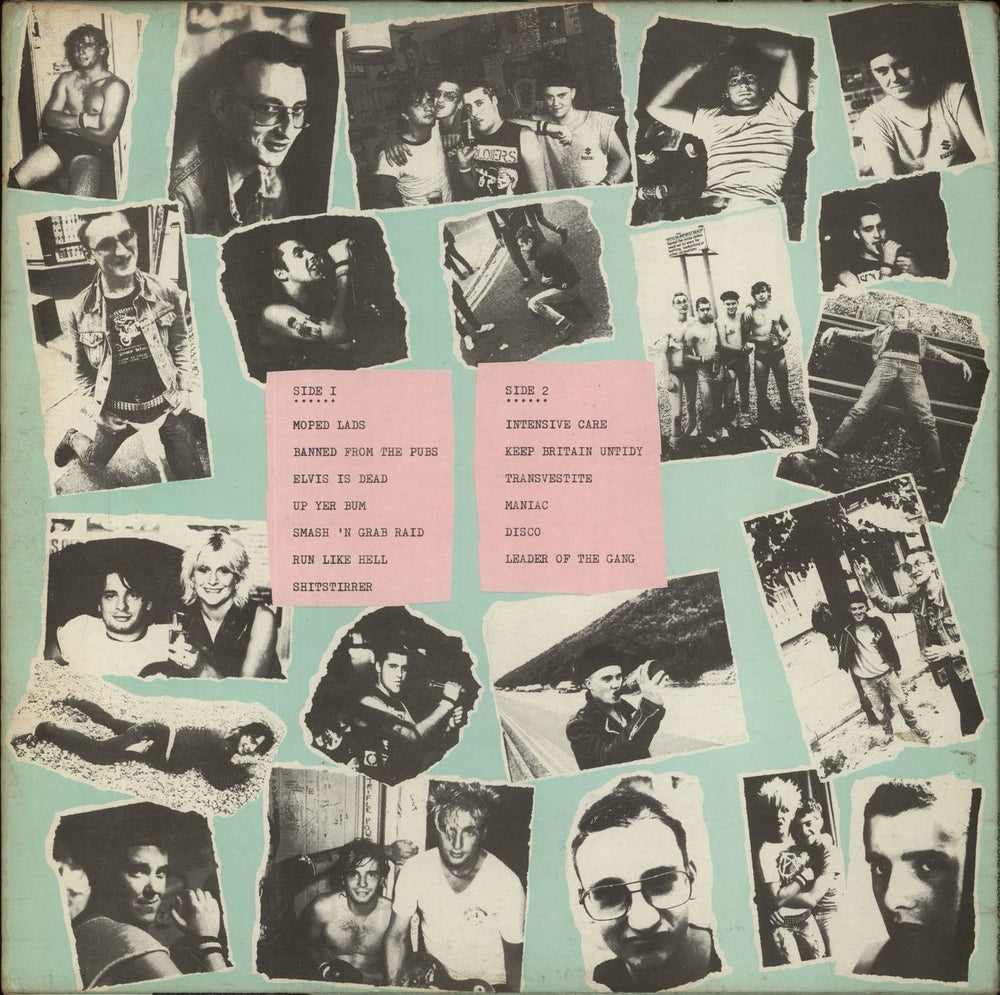 Peter & The Test Tube Babies Pissed And Proud - VG UK vinyl LP album (LP record)