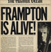 Peter Frampton Frampton Is Alive! + Press Release US Promo vinyl LP album (LP record) PR848