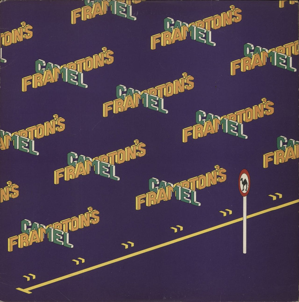 Peter Frampton Frampton's Camel - Red Vinyl + Poster UK vinyl LP album (LP record) AMLH68150