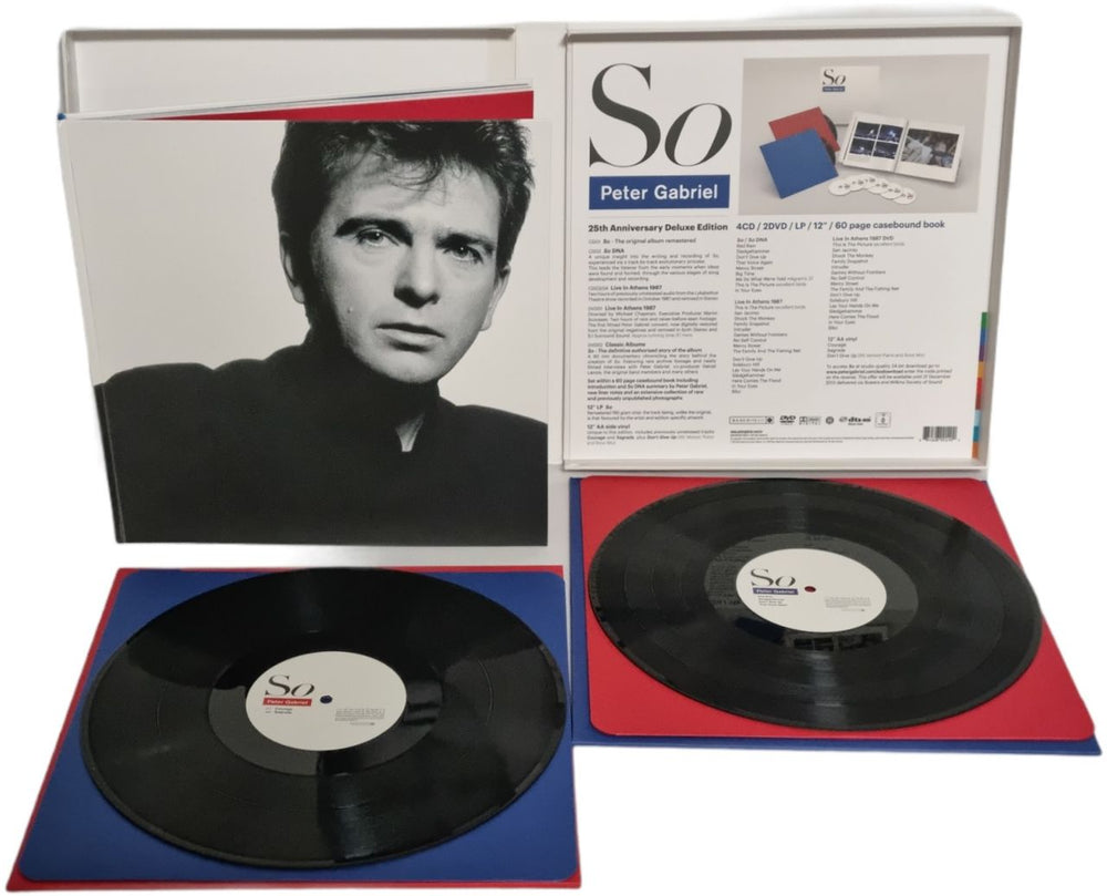 Peter Gabriel So - 25th Anniversary Boxset UK box set 884108001400