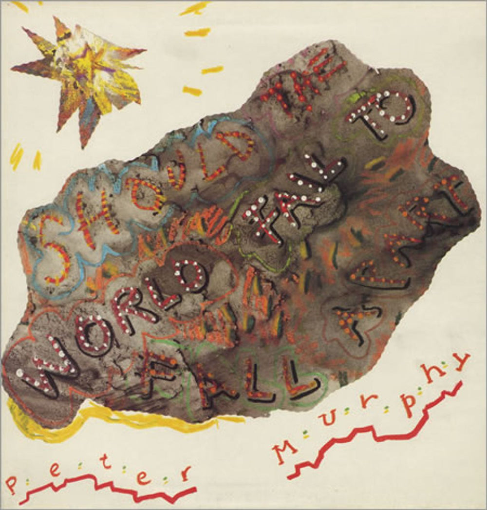 Peter Murphy Should The World Fail To Fall Apart UK vinyl LP album (LP record) BEGA69