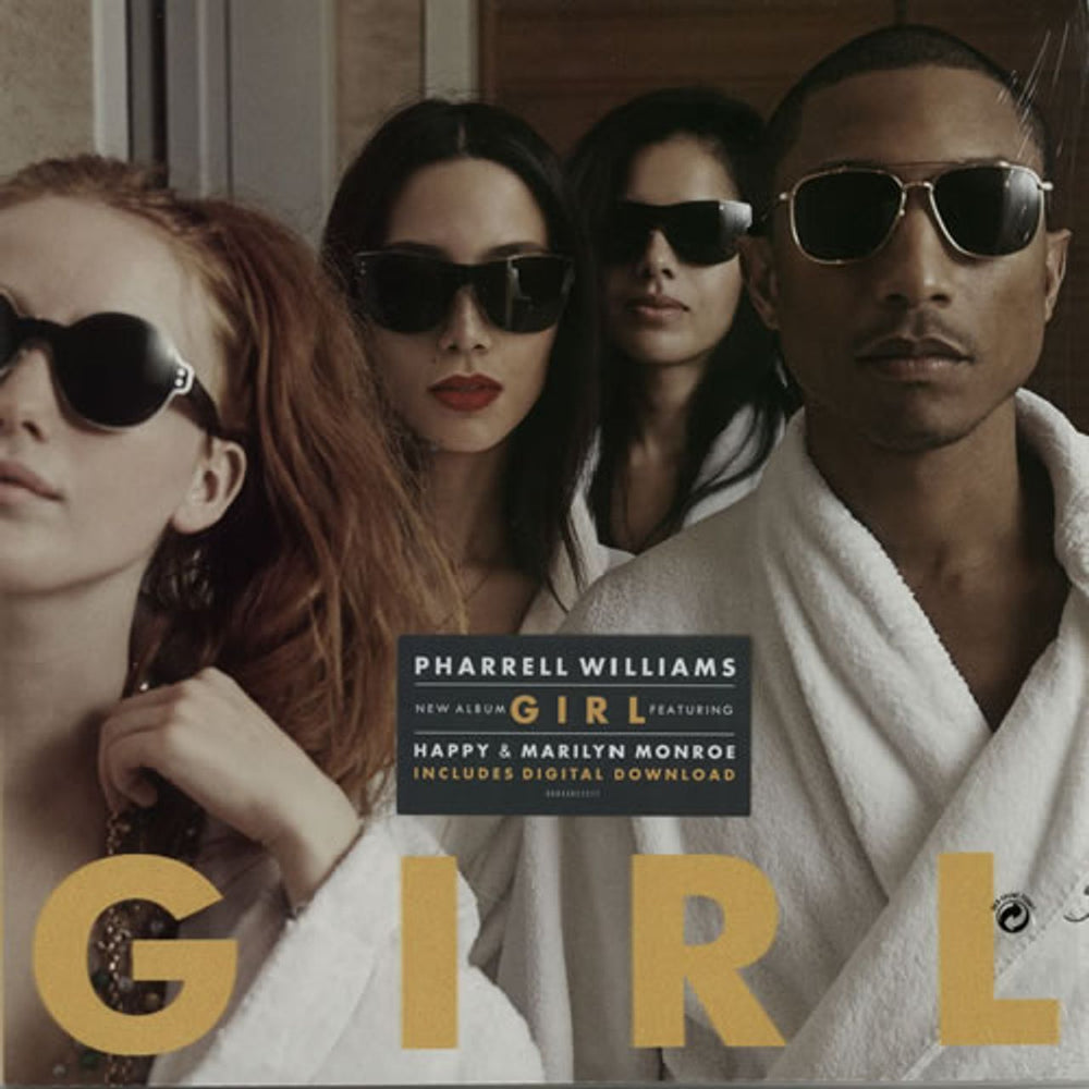 Pharrell Williams Girl - Sealed UK vinyl LP album (LP record) 88843057271