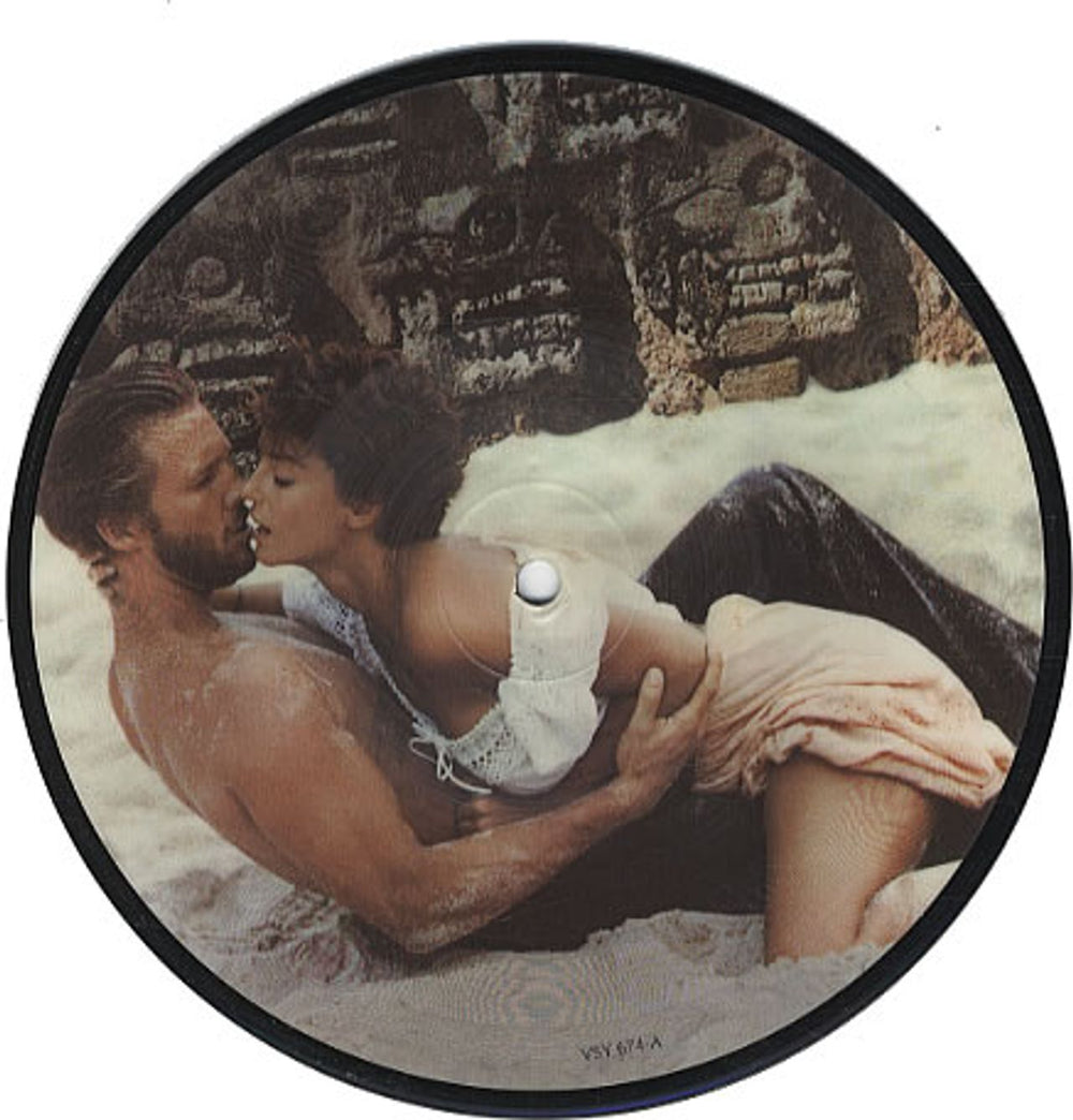 Phil Collins Against All Odds UK 7" vinyl picture disc (7 inch picture disc single) VSY674