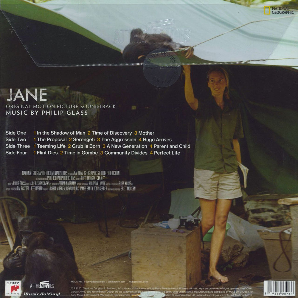 Philip Glass Jane [Original Motion Picture Soundtrack] - Sealed UK 2-LP vinyl record set (Double LP Album) 8719262005464