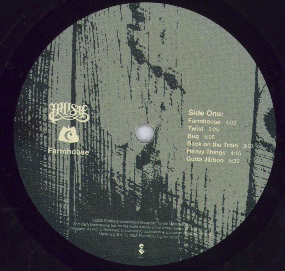 Phish Farmhouse US vinyl LP album (LP record) PHSLPFA833138
