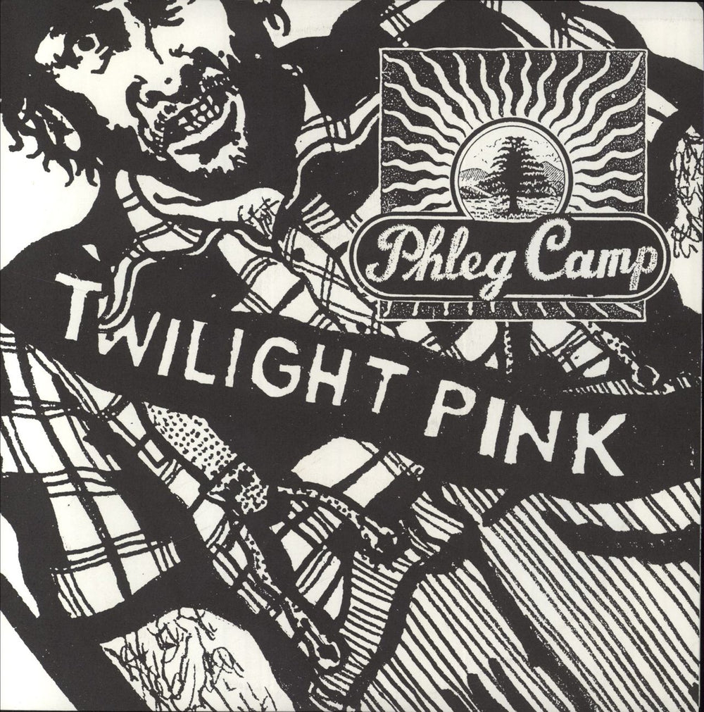 Phleg Camp  Twilight Pink US 7" vinyl single (7 inch record / 45) ALLIEDNO.18