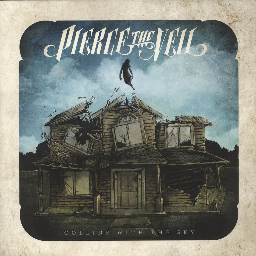 Pierce The Veil Collide With The Sky - Pink Vinyl - EX US vinyl LP album (LP record) FRL39166-1