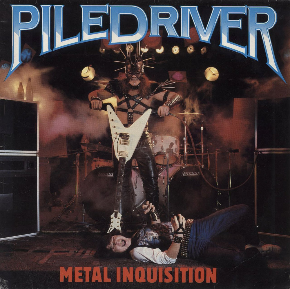 Piledriver Metal Inquisition Dutch vinyl LP album (LP record) RR9762