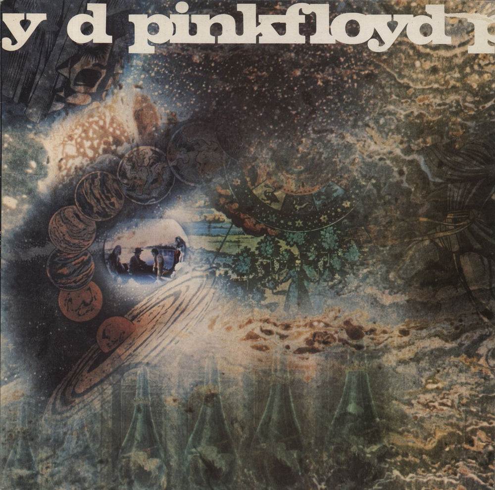 Pink Floyd A Saucerful Of Secrets - 4th - EX UK vinyl LP album (LP record) SCX6258