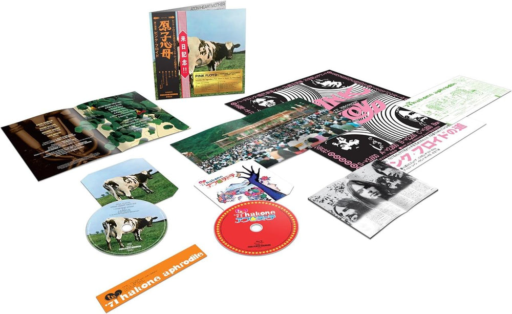 Pink Floyd Atom Heart Mother 'Hakone Aphrodite Japan 1971' Edition - CD+Blu-Ray UK 2-disc CD/DVD set PIN2DAT825453