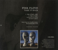 Pink Floyd Take It Back US Promo CD single (CD5 / 5")