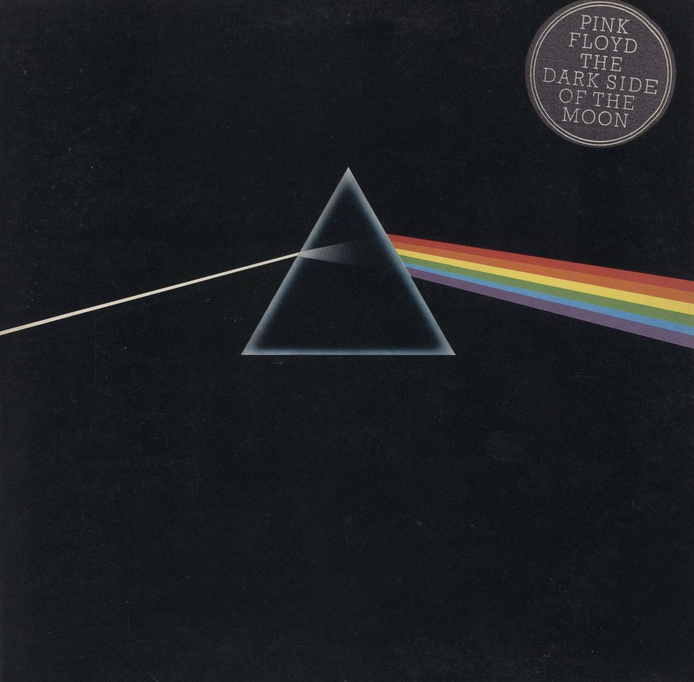 Pink Floyd The Dark Side Of The Moon - 2nd - Complete UK vinyl LP album (LP record) SHVL804