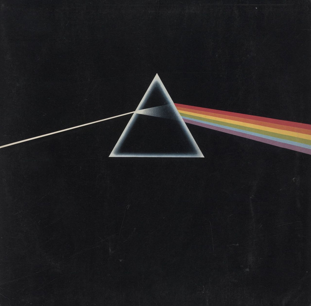 Pink Floyd The Dark Side Of The Moon - 5th - Complete - VG UK vinyl LP album (LP record) SHVL804