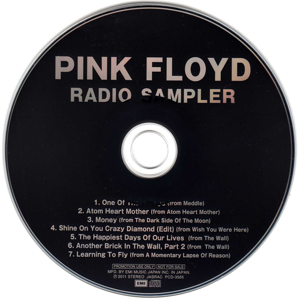 Pink Floyd Why Pink Floyd? - Radio Sampler Japanese Promo CD single (CD5 / 5")