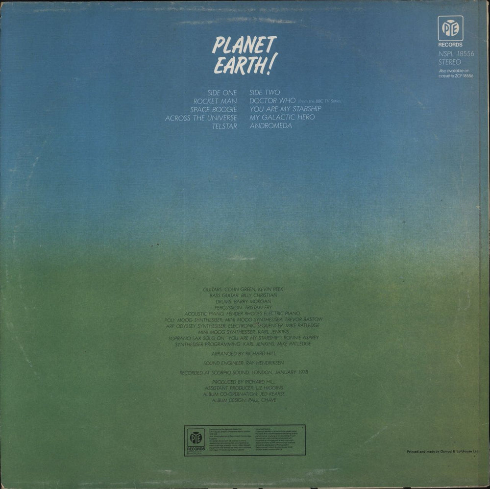 Planet Earth Planet Earth! - EX UK vinyl LP album (LP record)