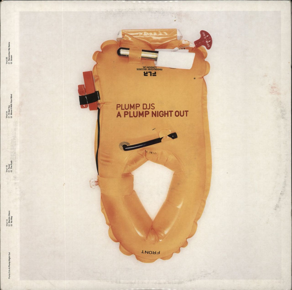 Plump DJ's A Plump Night Out UK 2-LP vinyl record set (Double LP Album) FLRLP1