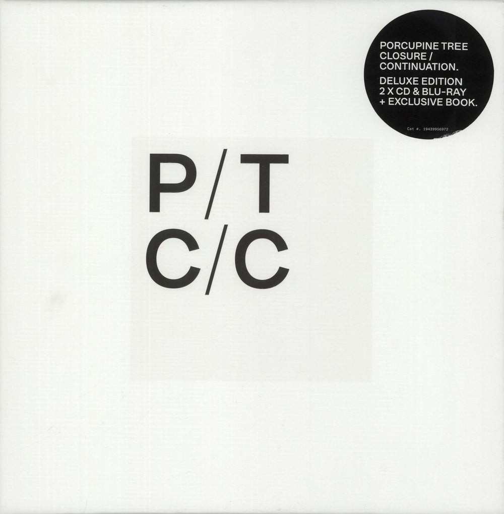 Porcupine Tree Closure / Continuation: Deluxe Edition UK CD Album Box Set 19439956972