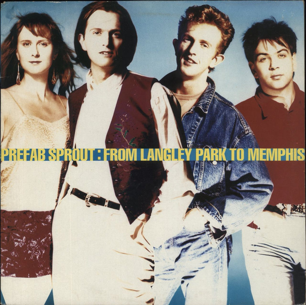 Prefab Sprout From Langley Park To Memphis UK vinyl LP album (LP record) KWLP9