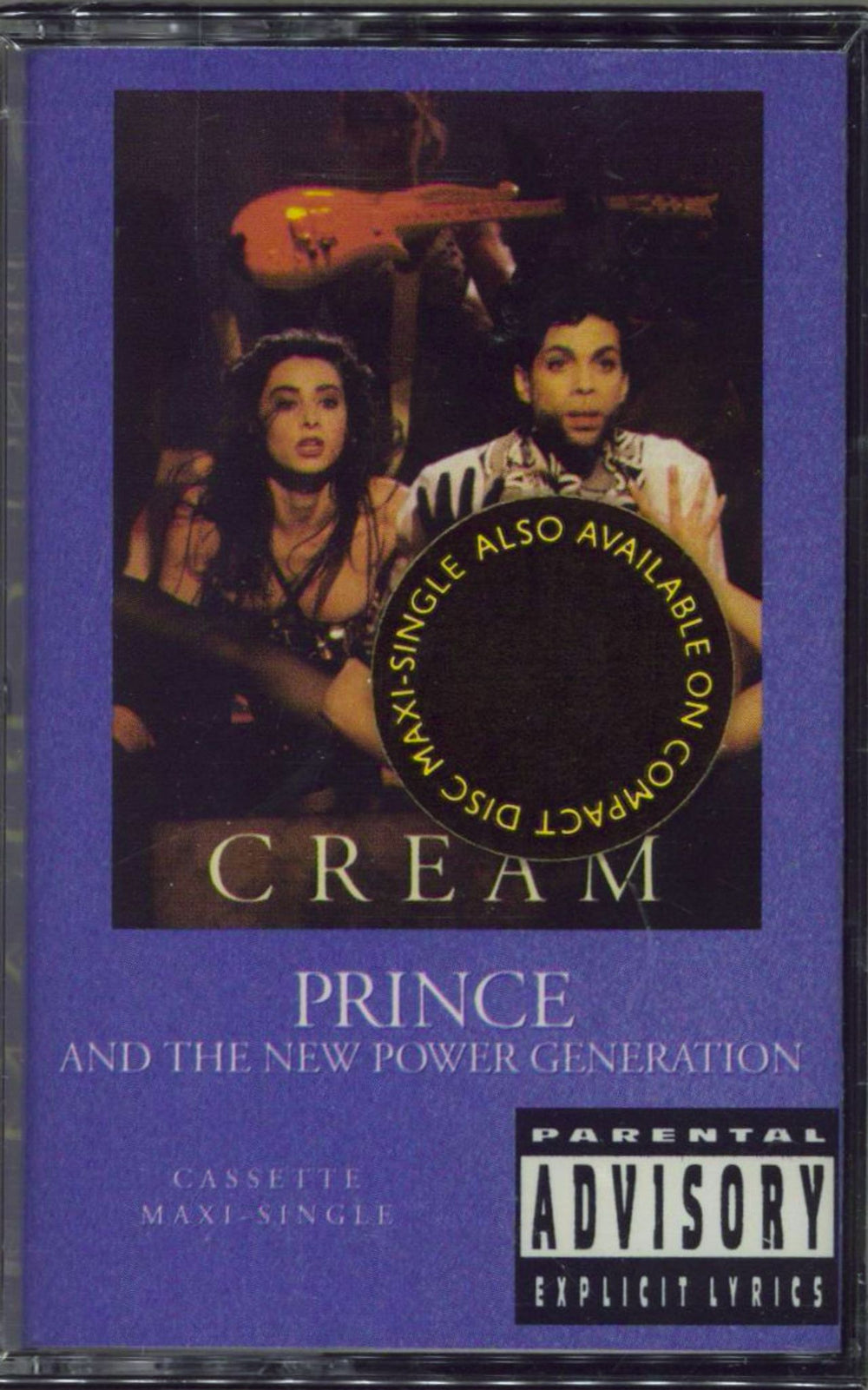 Prince Cream US cassette single 940197-4