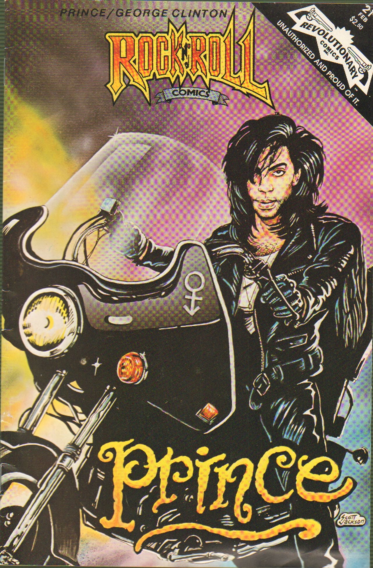 Prince Rock 'N' Roll Comic US magazine