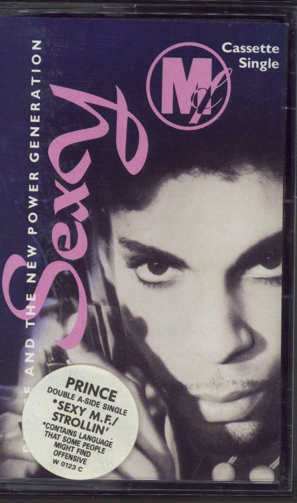 Prince Sexy Mf UK cassette single W0123C