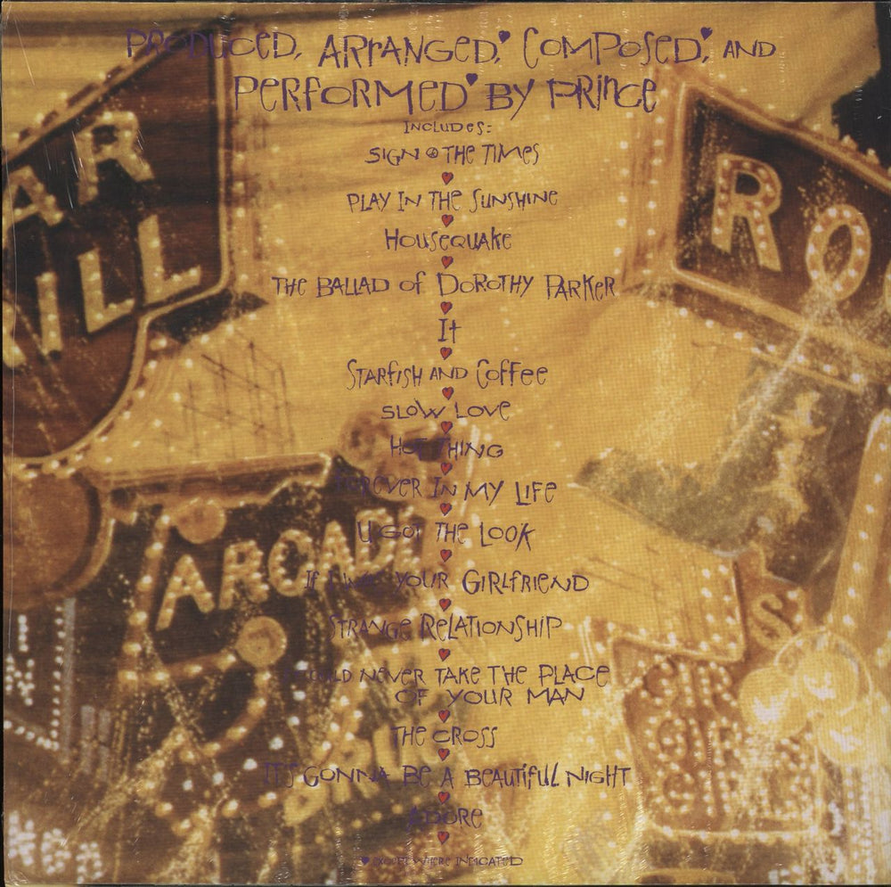 Prince Sign O The Times - Picture Disc - RSD 2020 - Shrink & Hype-sticker UK picture disc LP (vinyl picture disc album) 603497848157