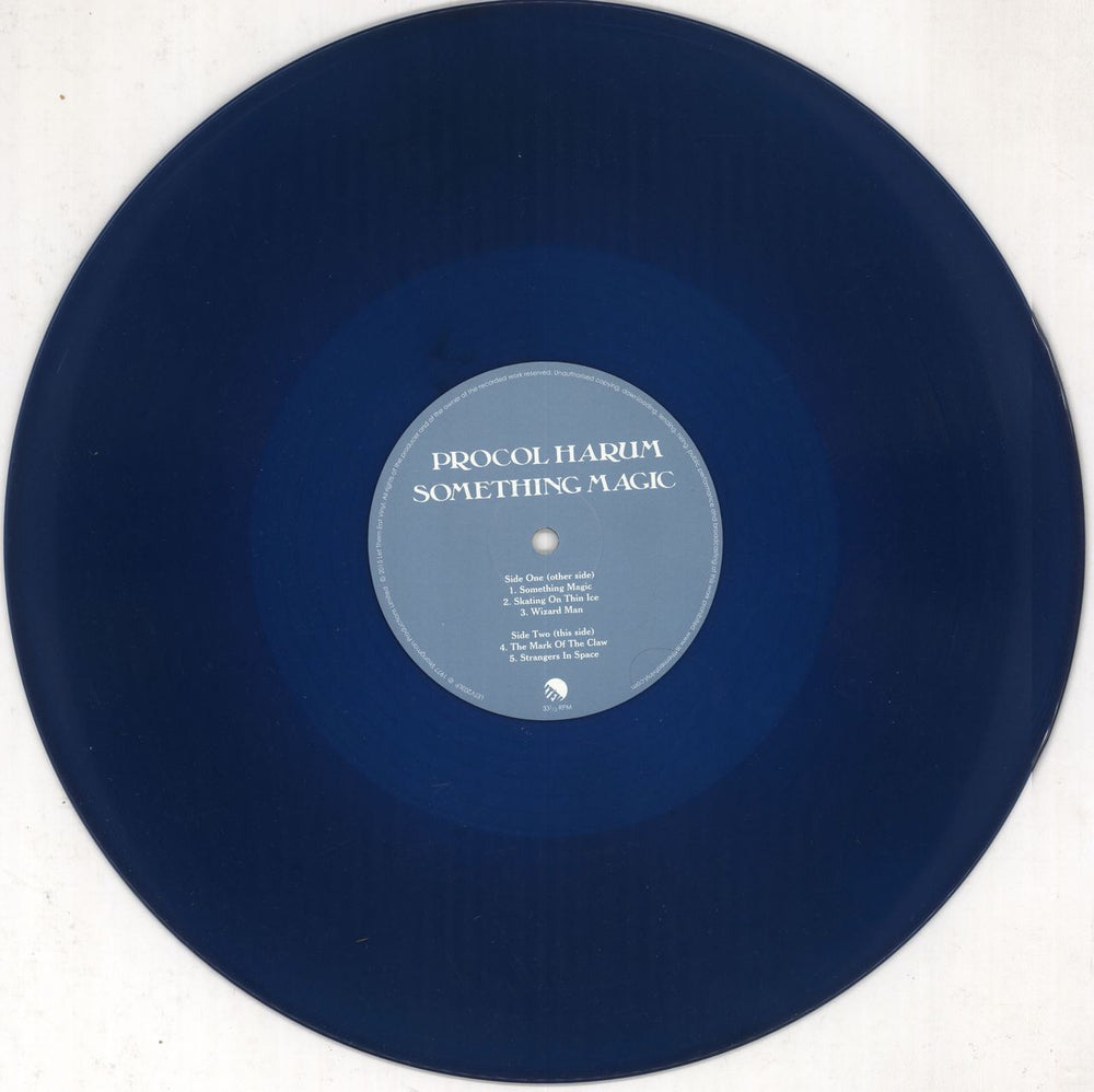 Procol Harum Something Magic - 180gm Blue Vinyl UK 2-LP vinyl record set (Double LP Album) PRH2LSO730594