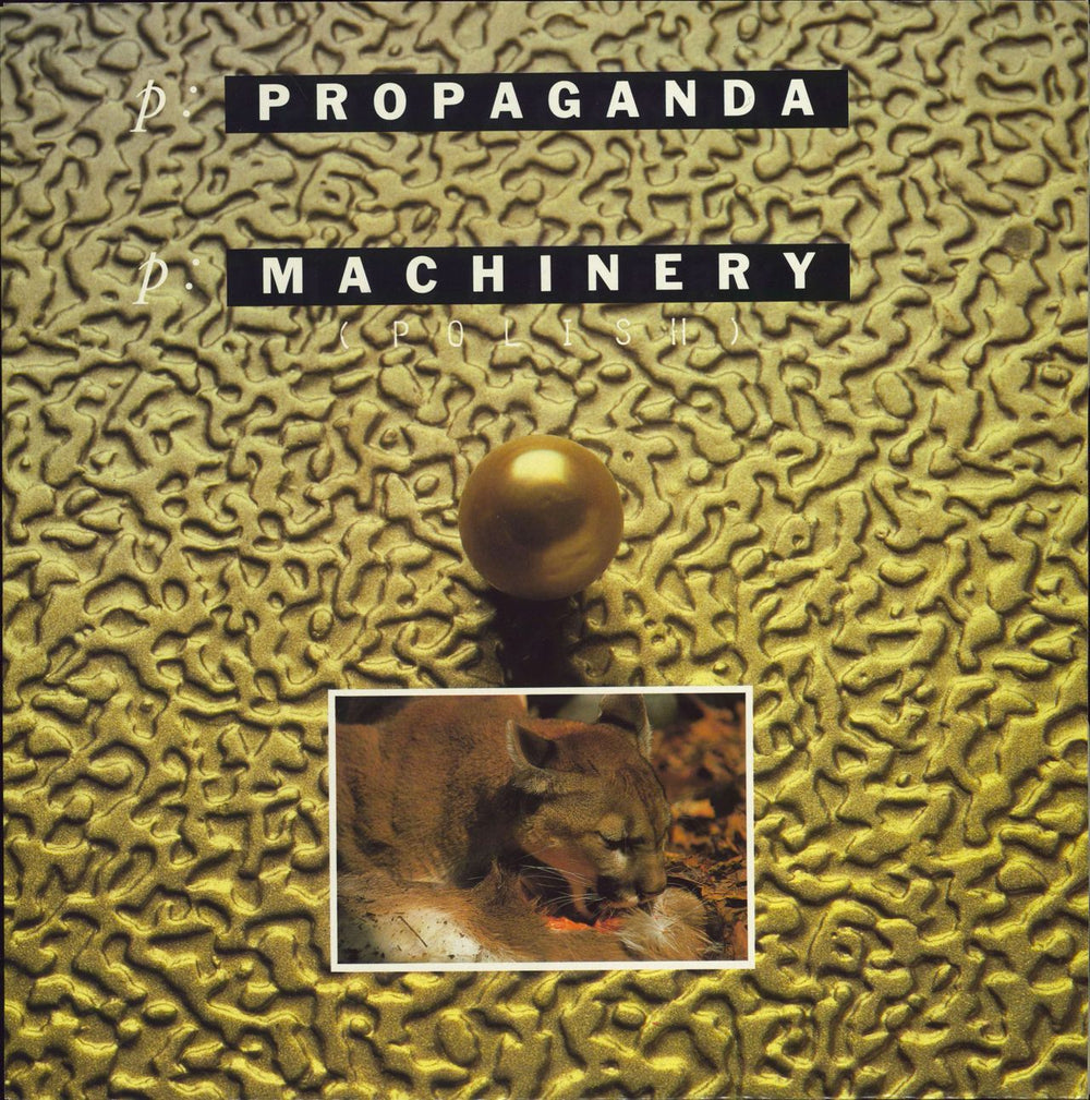 Propaganda P:machinery UK 12" vinyl single (12 inch record / Maxi-single) 12ZTAS12